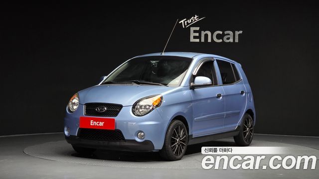 Kia morning SLX SLX Deluxe BlackPremium — пробег 77 642 км — фото 1 из 5