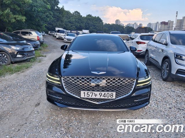 Genesis G80 Gasoline 2.5 Turbo AWD Black — пробег 61 507 км — фото 2 из 5