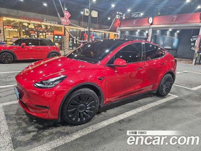 Tesla Model Y из Кореи Encar
