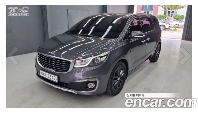 Kia Carnival из Кореи Encar