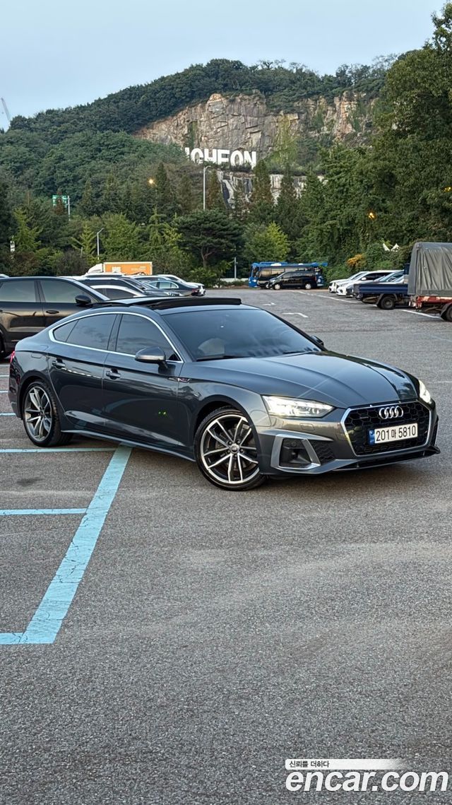 Audi A5 40 TFSI Quattro Premium Sportback — пробег 49 300 км — фото 2 из 5