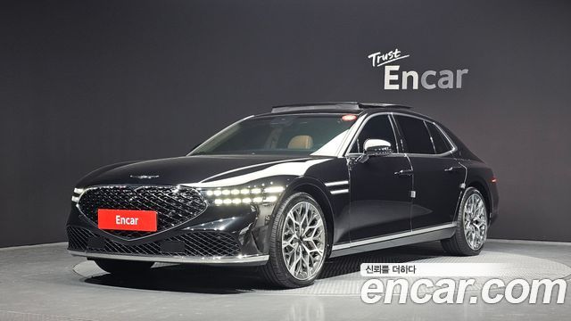 Genesis G90 Gasoline 3.5 Turbo e-S/C AWD — пробег 66 678 км — фото 1 из 5