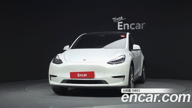 Tesla Model Y из Кореи Encar