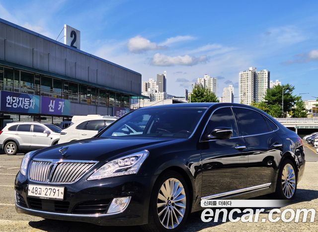 Hyundai Equus из Кореи Encar