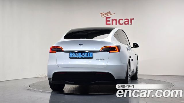 Tesla Model Y из Кореи Encar