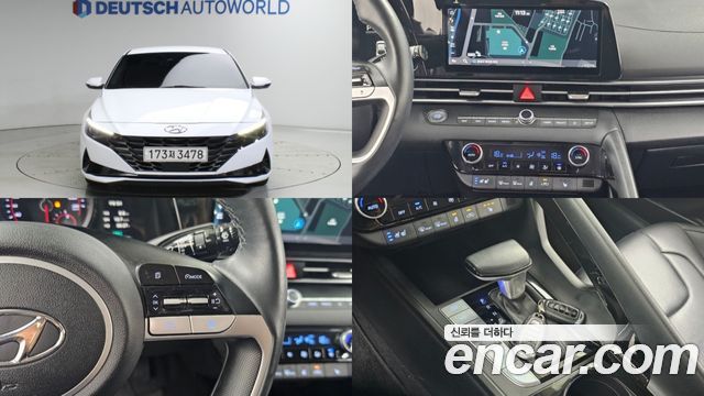 Hyundai AVANTE из Кореи Encar