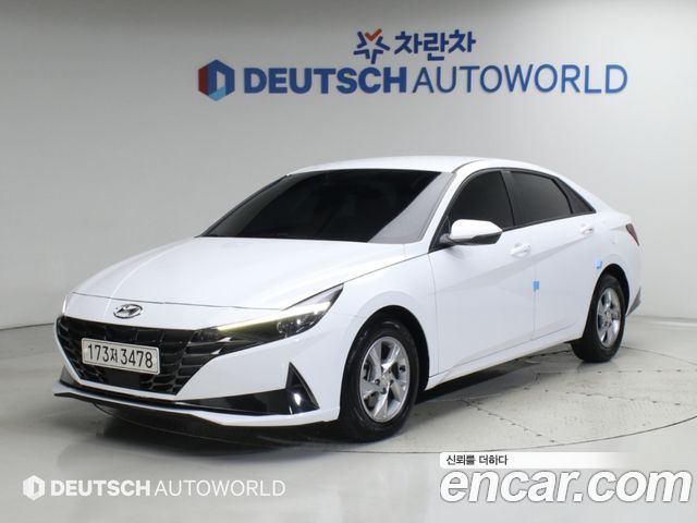 Hyundai AVANTE из Кореи Encar