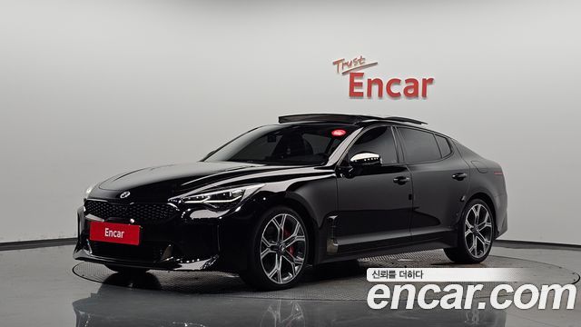 Kia Stinger из Кореи Encar