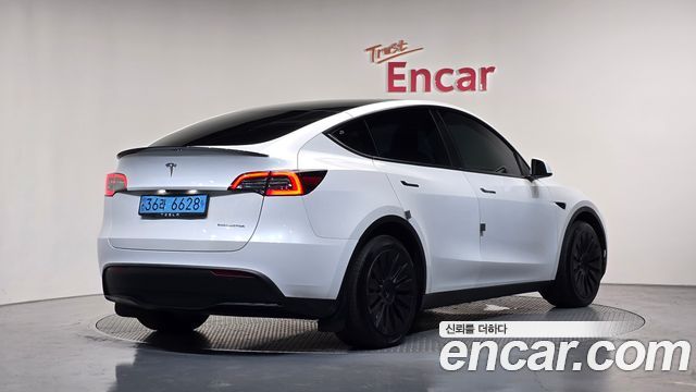Tesla Model Y из Кореи Encar