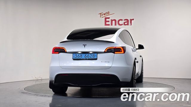 Tesla Model Y из Кореи Encar