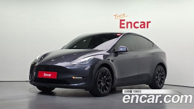 Tesla Model Y Long Range AWD — пробег 21 800 км — фото 1 из 5