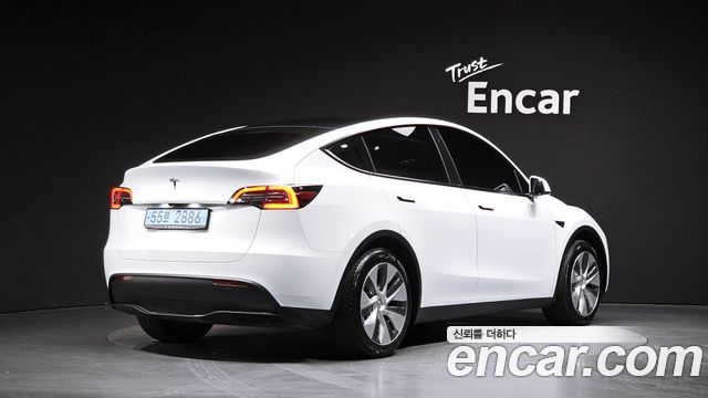 Tesla Model Y из Кореи Encar