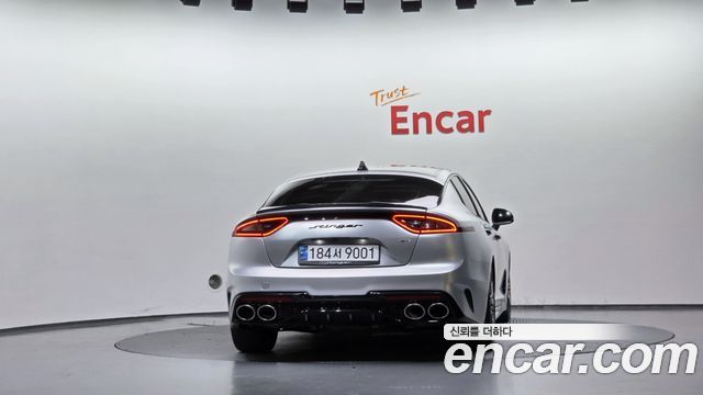 Kia Stinger из Кореи Encar
