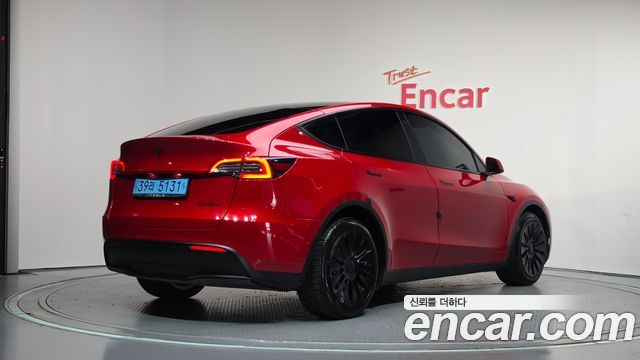 Tesla Model Y из Кореи Encar