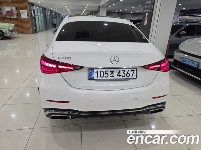 Mercedes-Benz C-Class C200 AMG Line — пробег 1 158 км — фото 4 из 5