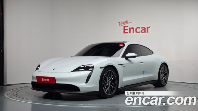 Porsche Taycan из Кореи Encar