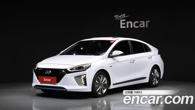Hyundai Ioniq из Кореи Encar