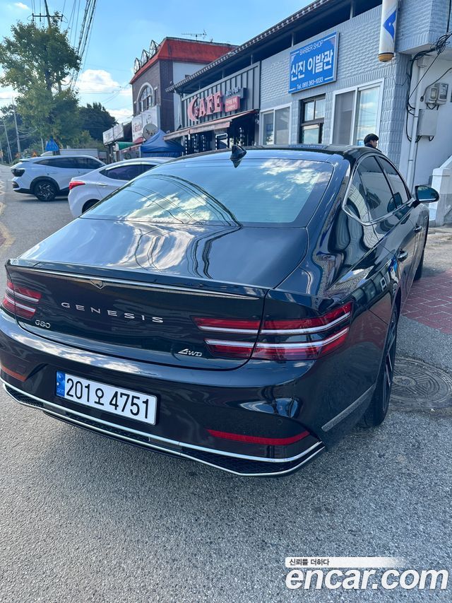 Genesis G80 Gasoline 2.5 Turbo AWD Black — пробег 36 500 км — фото 2 из 5