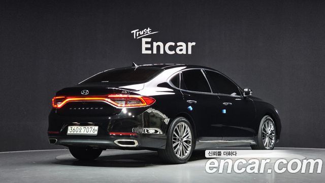 Hyundai Grandeur из Кореи Encar