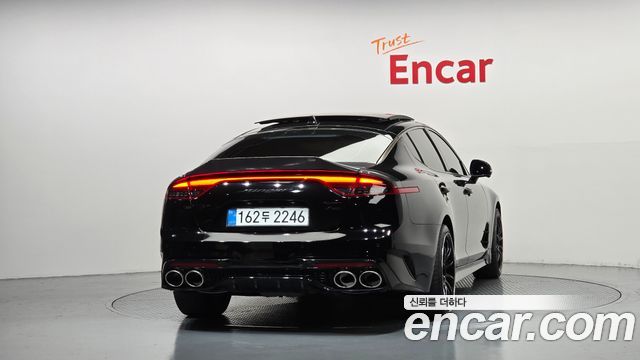 Kia Stinger из Кореи Encar