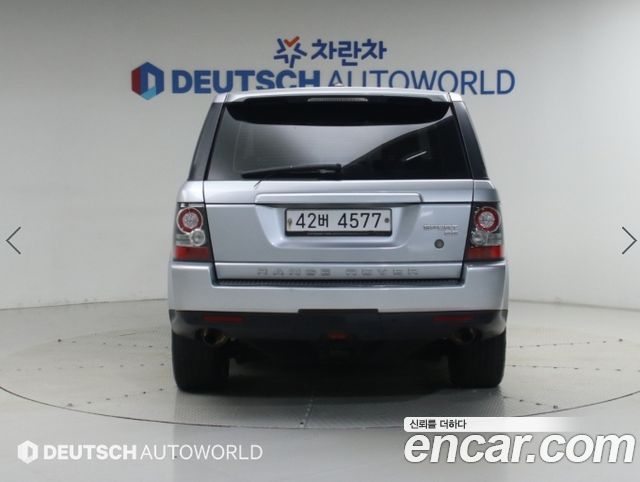 Land Rover Range Rover Sport из Кореи Encar
