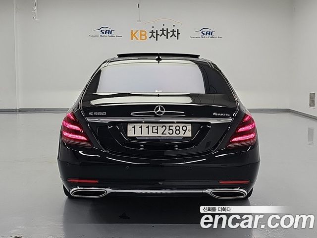 Mercedes-Benz S-Class S560L 4MATIC — пробег 110 526 км — фото 3 из 5