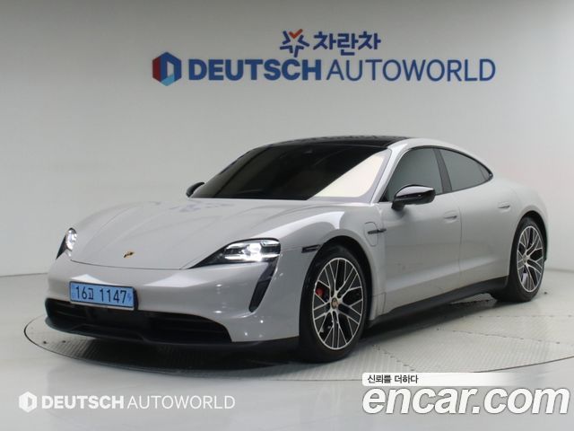 Porsche Taycan из Кореи Encar