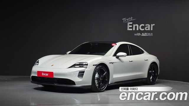 Porsche Taycan из Кореи Encar