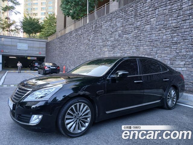 Hyundai Equus из Кореи Encar