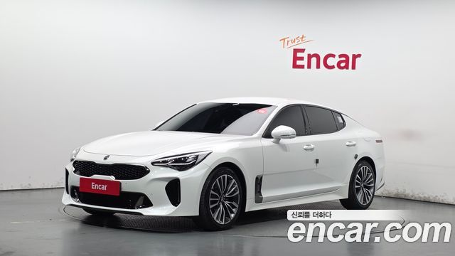 Kia Stinger из Кореи Encar