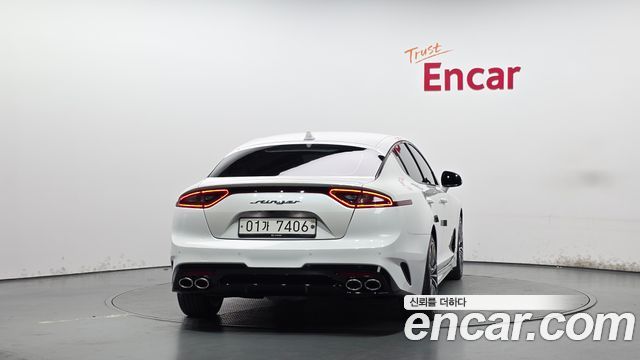 Kia Stinger из Кореи Encar