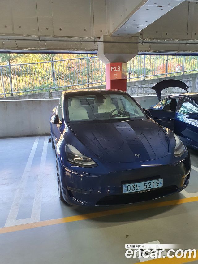 Tesla Model Y из Кореи Encar
