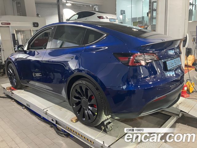 Tesla Model Y из Кореи Encar