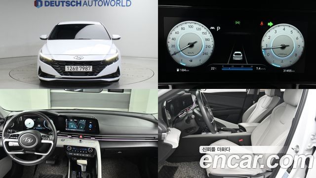 Hyundai AVANTE из Кореи Encar