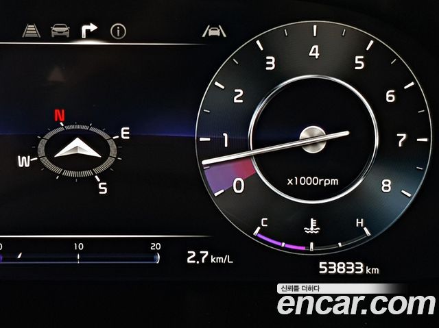 Kia K9 из Кореи Encar
