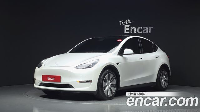 Tesla Model Y Long Range AWD — пробег 158 209 км — фото 1 из 5