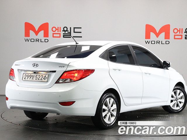 Hyundai Accent 1.4 VVT Modern — пробег 92 373 км — фото 3 из 5