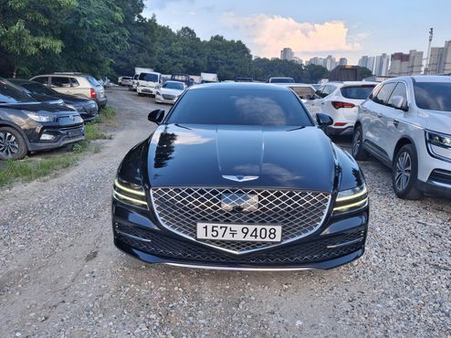 Genesis G80 Gasoline 2.5 Turbo AWD Black — пробег 61 507 км — фото 1 из 5