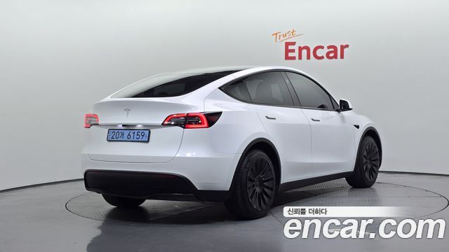 Tesla Model Y из Кореи Encar