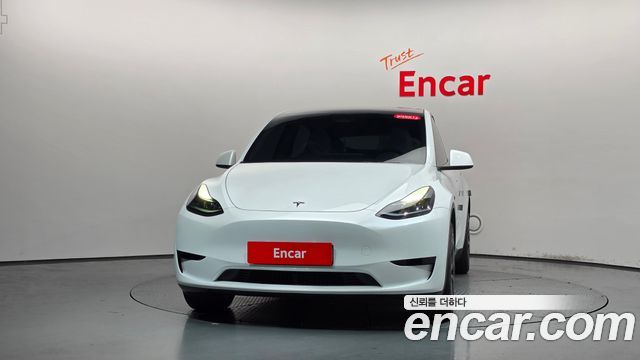 Tesla Model Y из Кореи Encar