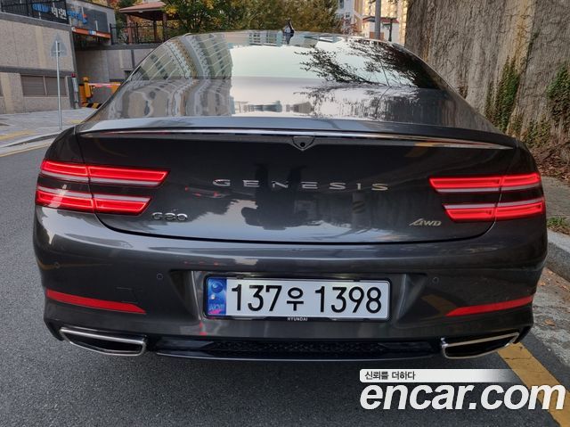 Genesis G80 Gasoline 3.5 Turbo AWD — пробег 39 300 км — фото 4 из 5