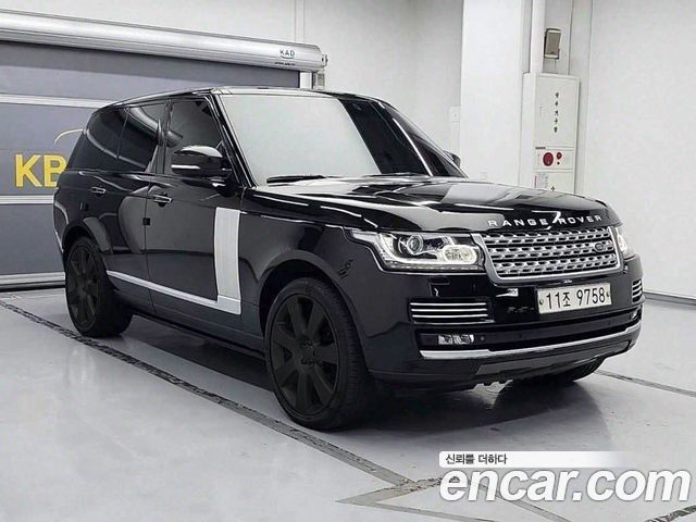 Land Rover Range Rover из Кореи Encar