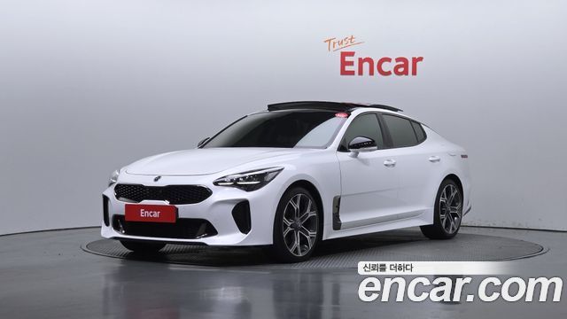 Kia Stinger из Кореи Encar