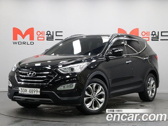 Hyundai Santafe из Кореи Encar