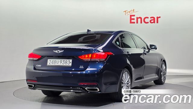 Genesis G80 3.3 GDI AWD Premium Luxury — пробег 117 378 км — фото 2 из 5