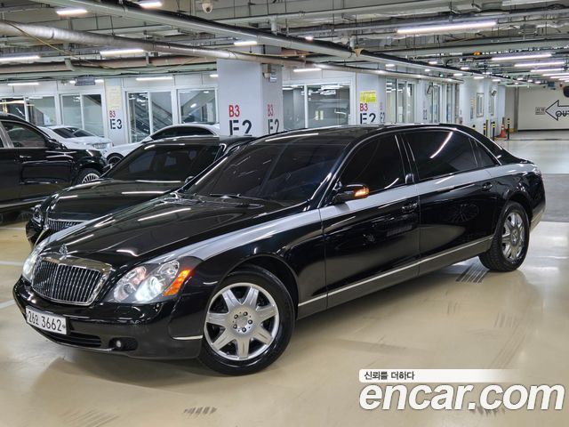 Maybach 62 из Кореи Encar