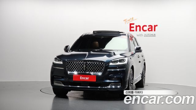 Lincoln Aviator из Кореи Encar