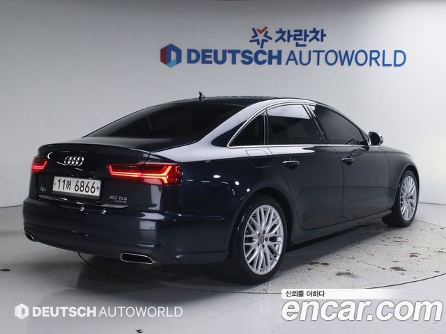 Audi A6 40 TDI Quattro Premium C7 — пробег 96 997 км — фото 2 из 5