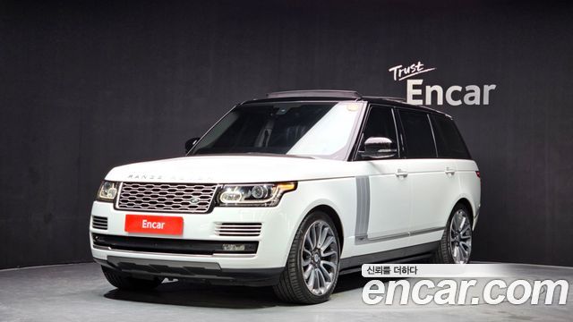 Land Rover Range Rover из Кореи Encar