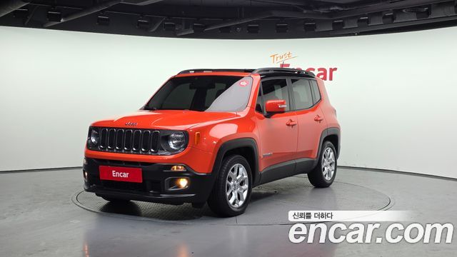 Jeep Renegade из Кореи Encar